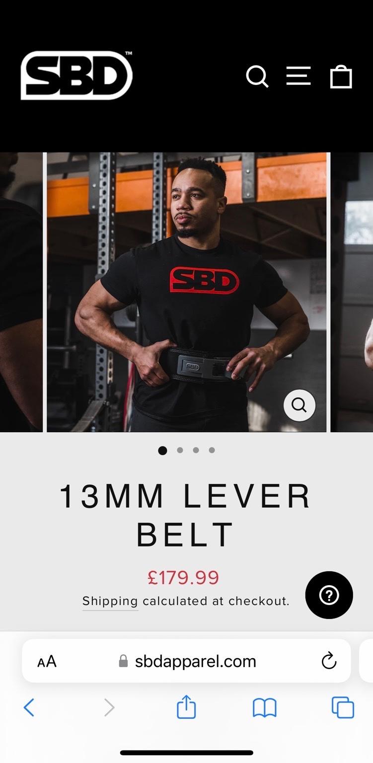 Weights belt sbd in WA7 Palacefields for £90.00 for sale Shpock