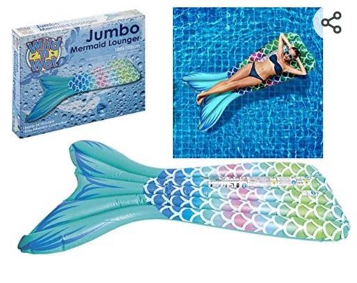 Buy & Sell Merseyside Saint Helens - Photos for wet and wild jumbo mermaid lounger