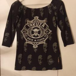 Original Yakuza Shirt, klein geschnitten;
kaum getragen
Versandkosten (versichert)
innerhalb Österreich:
5€ bis 1 kg, 6€ bis 2kg