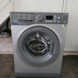 8kg hotpoint washing machine works but is loud when it spins may be an easy fix but we have brought a new one  collection only Stourbridge
