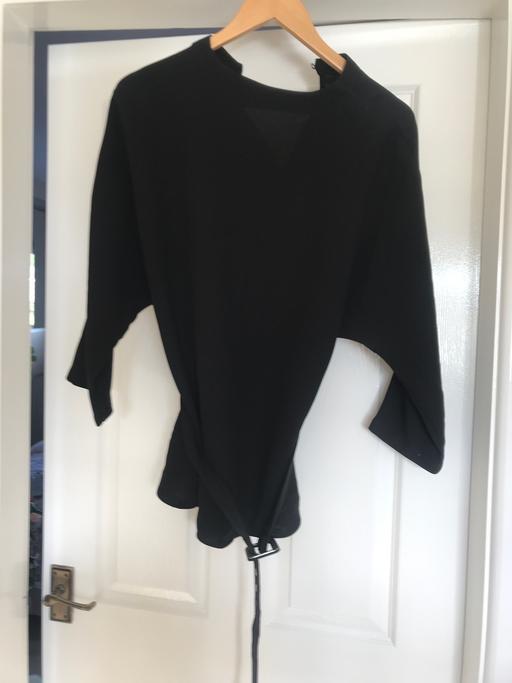 Buy & Sell West Midlands Dudley - Photos for River island black blouse with belt