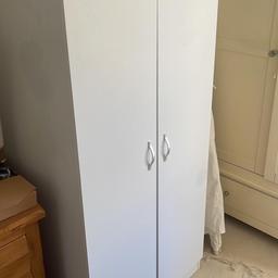 Freestanding wardrobe available for free for collection from Hammersmith. Dimensions are 66x170x47cm