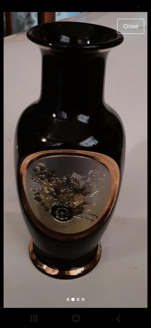 Buy & Sell Merseyside Saint Helens - Photos for large black Japanese chokin vase