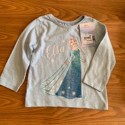 Brand new
Elsa t shirt
From next
Age 9/12 months
Excellent condition