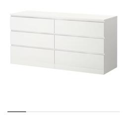Ikea malm kommode zum verkaufen. Wenig benutzt. Im Jänner 2022 gekauft.
NP: 180€