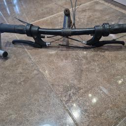 bicycle handle bar
complete handle bar
come with break leavers
andgear shifter
local pick up only