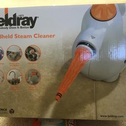 Beldray hand held steam cleaner brand new never been out of the box, from a smoke and pet free home cash and collection only please