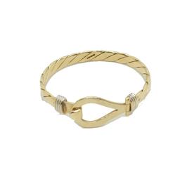 Solid Gold 9ct Bangle Presented With Gift Box

Gold assay standard:  9ct
Length:  1.75"
Width:  4mm
Gold weight:  11.8g