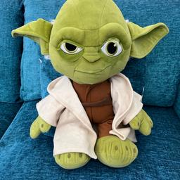 Star Wars Large Yoda soft toy/teddy. In fab condition.
