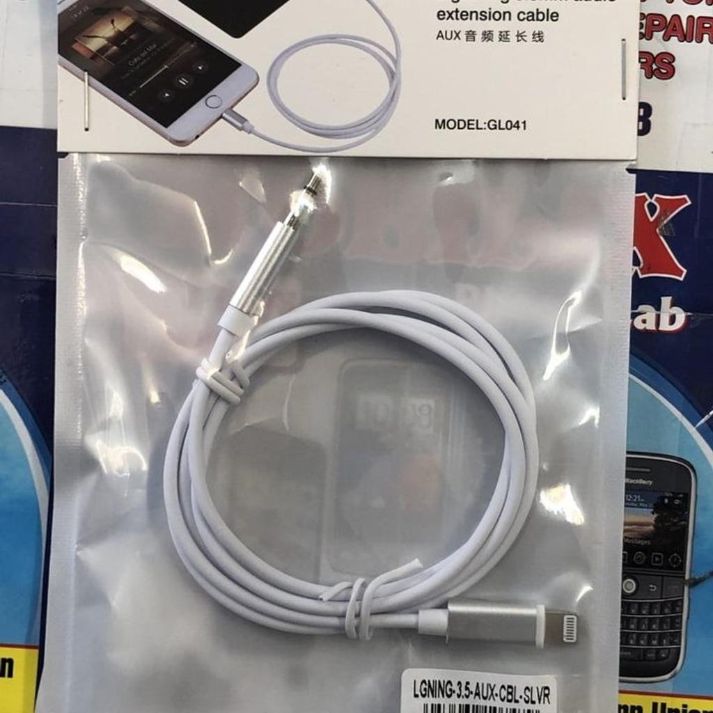 iPhone 7/8/X/ XS MAX/11/11 pro Max/ 12/ 12 Pro MAX Aux to LIGHTNING music CABLE

Brand : Unbranded

Condition: New

Compatible with : iPhone 7/8/X/ XS MAX/11/11 pro Max/ 12/ 12 Pro MAX

Type: LIGHTNING music CABLE

NO POSTAGE AVAILABLE, ONLY COLLECTION!

Any Questions....!!!!
***
Please Feel Free To Contact us @
0208 - 523 0698
10:30 am to 7:00 pm (Monday - Friday)
11:00 am to 5:30 pm (Saturday)

Mobilix Fone Lab Chingford
67 Chingford Mount Road,
Chingford , London E4 8LU