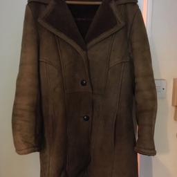 All original sheepskin coat, very warm.
Will fit 12 and small 14.
Will post for extra. NOT Evri please
Looking for a new home 🙂
Reasonable offer accepted