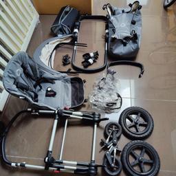 Selling in excellent condition Bugaboo Cameleon3 classic+ special edition in Grey Melange!!

Comes with all the accessories (working order). This also includes instructions and original packaging!!

Throwing in adaptors for Maxi Cosi for FREE!!