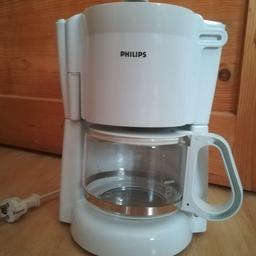 Verkaufe Philips Filter Kaffeemaschine mit Tropfstopp, im guten Zustand.