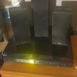 3 speakers and dvd video no wire