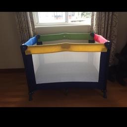 mother care travel cot
lovely clean condition
comes with bag
can deliver if local
collection available