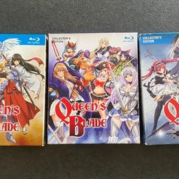 Anime Queen‘s Blade Blu ray 
gebraucht 
Versand Extragebühr 
Seltene Serie 
Da Privatverkauf keine Rücknahme und keine Gewährleistung