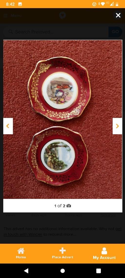 Buy & Sell Mickletown Methley Leeds - Photos for Pair of 2 small Sandland Ware dishes