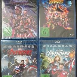 Original Marvel Bluray Collection Avenger 4 Filme Neu
Versandkosten 3,85€ mit Sendungsnummer