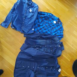 Tom Tailer Hemd Jeans
fitted
Gr M
€14

blau kariertes Hemd
Gr 170/176
Gr 46
€6 Verkauft

Jeanshemd
H&M
Gr 170
gr 46
€6

Livergy Hemd
zartes blau weisses Muster
Gr 40 Hemdgrösse
Gr 46
€6
alle 30
oder einzeln