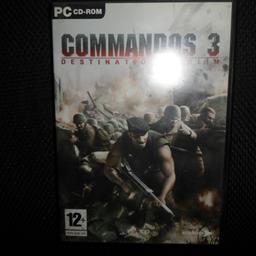 PC CD ROM COMMANDOS 3 DESTINATION BERLIN GAME