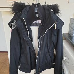 ladies superdry jacket. excellent condition. collection or deliver locally.