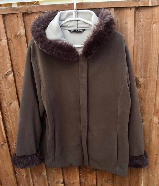 Buy & Sell Nottinghamshire Mansfield - Photos for Ladies Brown Hooded Fleece Jacket