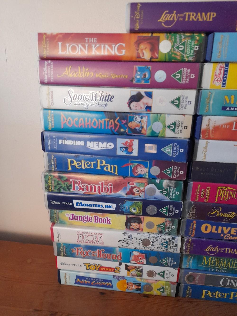 27 DISNEY VHS TAPES in B46 Warwickshire for £5.00 for sale | Shpock