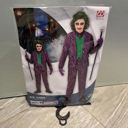 Joker-Faschingskostüm!
Größe xs-ca. 158/164
Ohne Handschuhe und Stock!