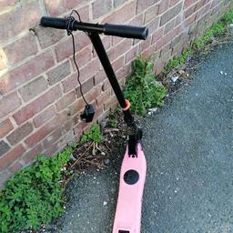 8 kmh electric scooter, payed £130,this time last year, not used much