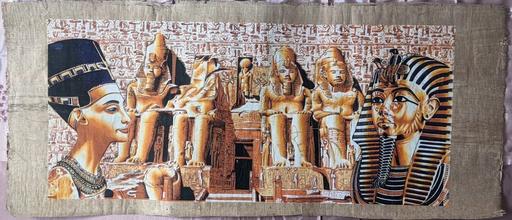 Buy & Sell Leicestershire Blaby - Photos for 2-in-1 Egyptian Papyrus painting