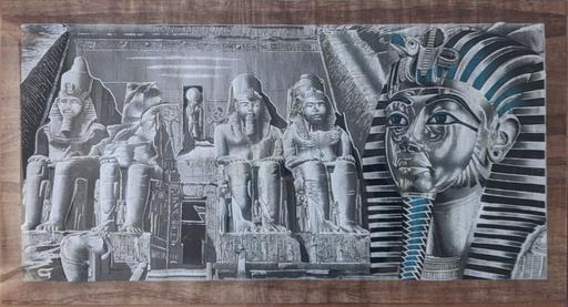 Buy & Sell Leicestershire Hinckley and Bosworth - Photos for 2-in-1 Egyptian Papyrus painting