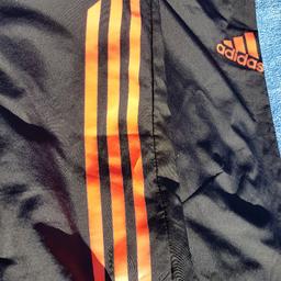Adidas Predator Leggings Black/ Orange. Immaculate condition. Men's size small. Cash on collection or post at extra cost. I can offer free local delivery within five miles of my postcode which is LS104NF. Listed on multiple sites so it may end abruptly. Any questions please ask and I will answer asap. Don't be disappointed.