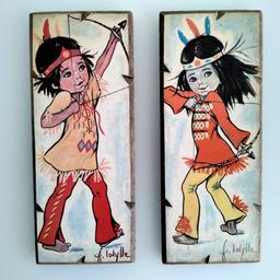 Vintage Bilder 70er von "f. Idylle"
Mädchen und Junge
L: 24,5 cm
B: 10 cm