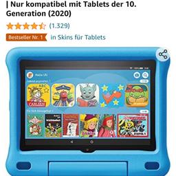 Verkaufe kindgerechte Hülle von Amazon für das Fire HD 8 Tablet für Kinder
Farbe blau
Neu und originalverpackt!

Versand zuzüglich € 4,20 innerhalb Österreich möglich