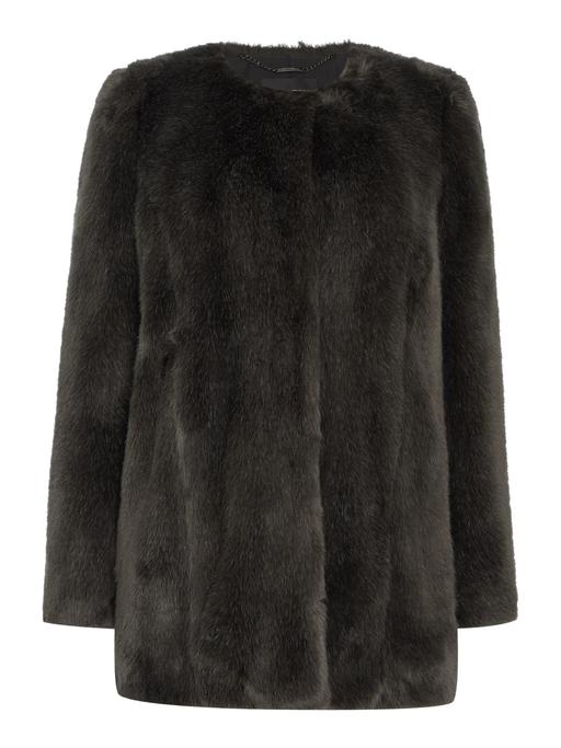 Buy & Sell South East London Tulse Hill - South East London - Photos for Pied a Terre faux fur jacket size 12