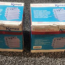 2 box's of kampa stacker blocks