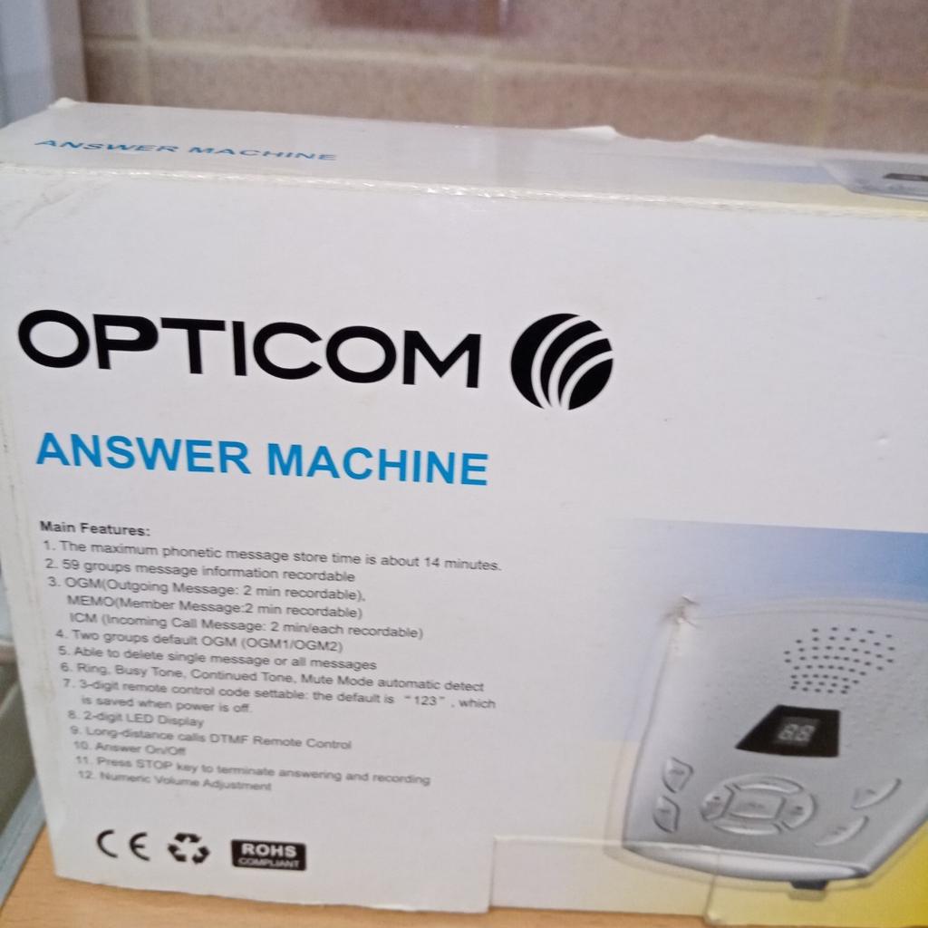 Opticom Answer Machine