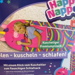 Original verpackter happy nappers Schlafsack 
Gr M, Modell Pinkes Einhorn 
NP € 50

______________________________________

Abholung möglich oder Versand 📦 
zzgl. Versandkosten innerhalb Ö € 5 
Deutschland auf Anfrage