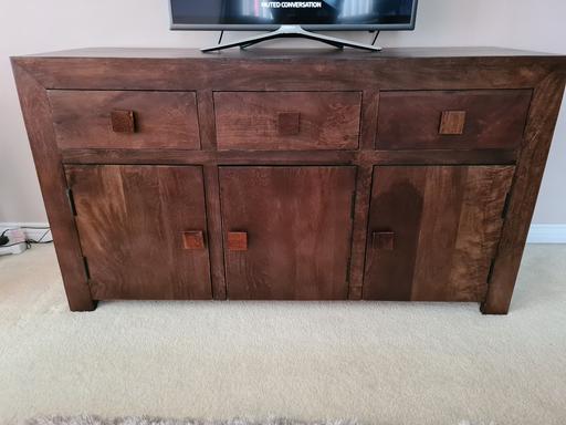 Buy & Sell West Midlands Birmingham - Photos for Mango wood rustic sideboard