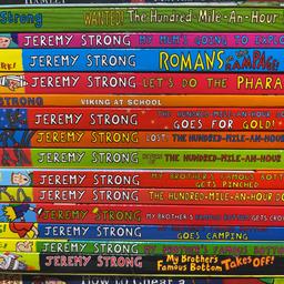 14 Jeremy strong books. All in complete set. Son only read one book from it.

Great Christmas gift
Collection ws10