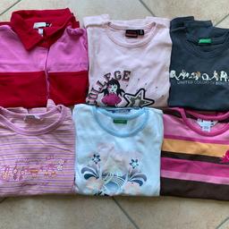 Kleidungsset für Mädchen
Größe 116
Bestehend aus 6 dünnen Pullovern/ Langarmshirts und 1 Nachthemd.
Teile können auch einzeln gekauft werden.