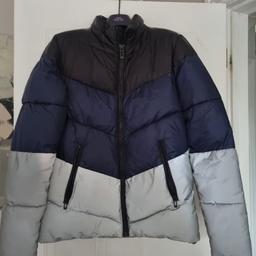 River island hot sale reflective coat