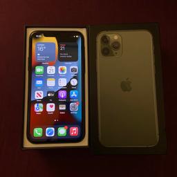 hi i am selling iphone 11 pro 64gb unlocked.
its in absolutely great condition with just one tiny scratch on screen showed in pics.
only phone and box 
no accessories.
open to offers and swaps ;)