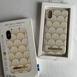 - Ideal of Sweden Handyhülle
- Farbe: Weiß/Gold/Beige
- Kompatibel: IPhone X/XS
- Leichte Kratzer - siehe Bild