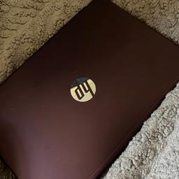 Selling my hp pavilion pentium gold purple laptop in perfect condition just used for university.