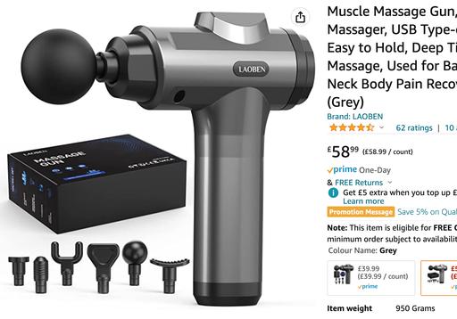 Buy & Sell West Midlands Birmingham - Photos for Deep Tissue Muscle Body Massage Gun 6 Heads