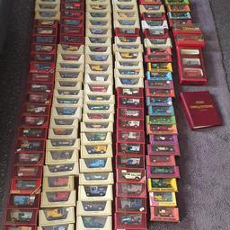 Big joblot of matchbox models of yesteryear.

126 in total + the folder with all the models throughout the years.

All in boxes, please examine pictures for details and condition.

This is for collection only due to the quantity, or I can deliver if local,  Collection from warboys in Cambridgeshire

Open to sensible offers