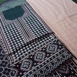 Asian unstiitched suit material is lown cotton very comfortable £25