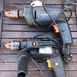Black and decker drill is in good working order just old that’s all Open to offers