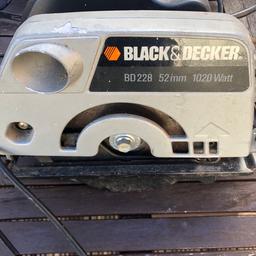 Black and decker circular saw it works sometimes Open to offers